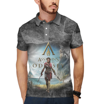 Мужское Рубашка поло Assassins creed Odyssey