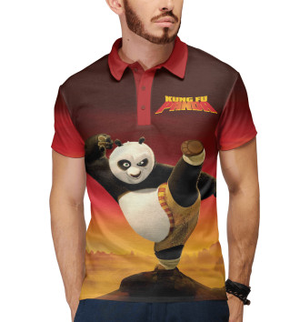 Мужское Рубашка поло Kung Fu Panda