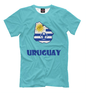 Мужская Футболка Уругвай