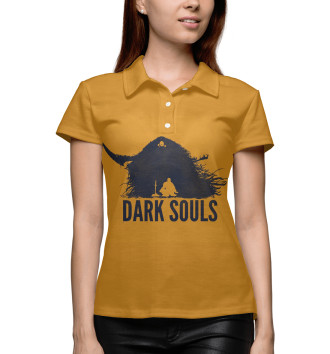 Женское Рубашка поло Dark Souls