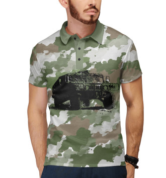 Мужское Рубашка поло Hummer
