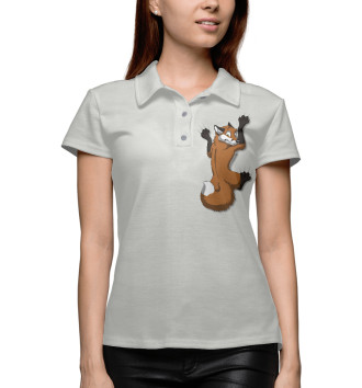 Женское Рубашка поло Fox