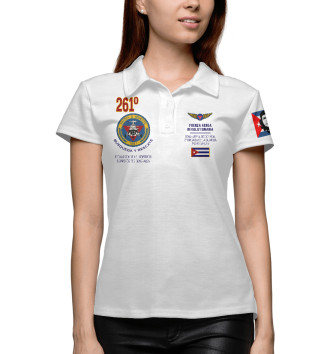 Женское Рубашка поло ВВС Кубы (Че Гевара)