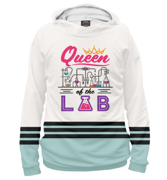 Женское Худи Queen of the Lab Laboratory
