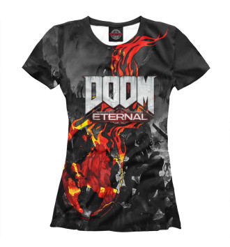 Футболка для девочек Doom Eternal