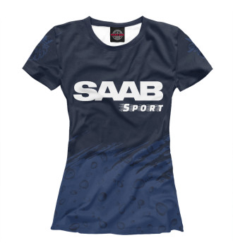 Женская Футболка Saab | Sport