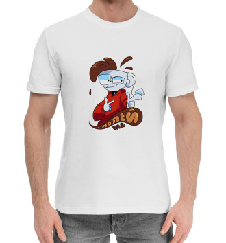 Мужская Хлопковая футболка Попей Чая