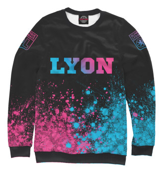 Свитшот для девочек Lyon Neon Gradient
