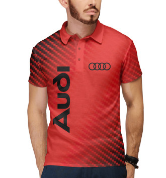 Мужское Рубашка поло Audi / Ауди