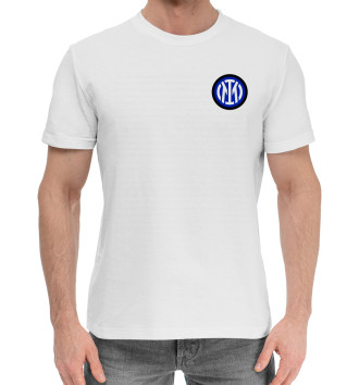 Мужская Хлопковая футболка Inter