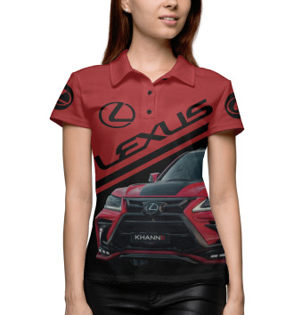 Женское Рубашка поло Lexus