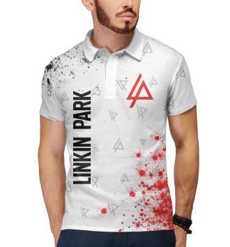 Мужское Рубашка поло Linkin Park / Линкин Парк