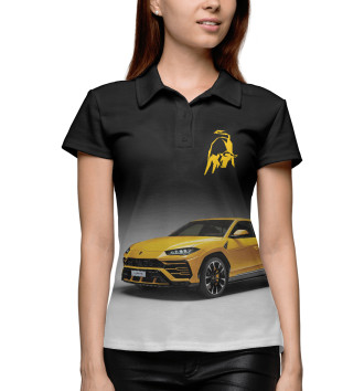 Женское Рубашка поло Lamborghini URUS
