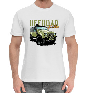 Мужская Хлопковая футболка Offroad Adventure