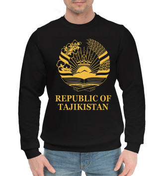 Мужской Хлопковый свитшот Republic of Tajikistan