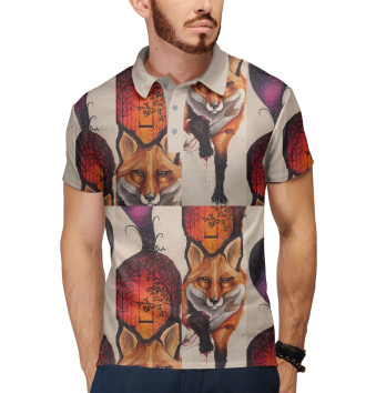 Мужское Рубашка поло Foxy
