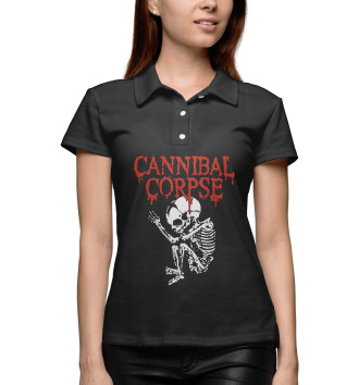 Женское Рубашка поло Cannibal Corpse