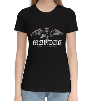 Женская Хлопковая футболка Marduk