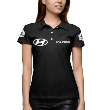 Женское Рубашка поло Hyundai
