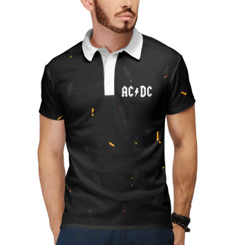 Мужское Рубашка поло AC DC