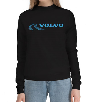 Женский Хлопковый свитшот Volvo