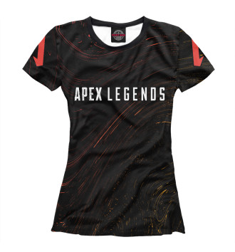 Женская Футболка Apex Legends BATTLE