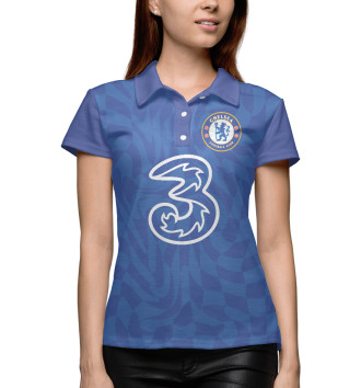 Женское Рубашка поло Chelsea 2021/2022