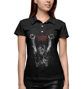 Женское Рубашка поло Cannibal Corpse