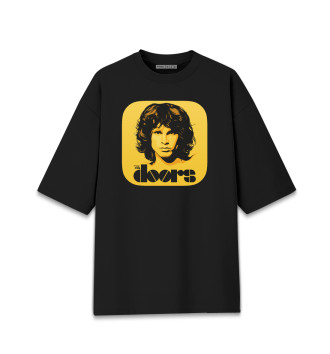 Женская Хлопковая футболка оверсайз The Doors