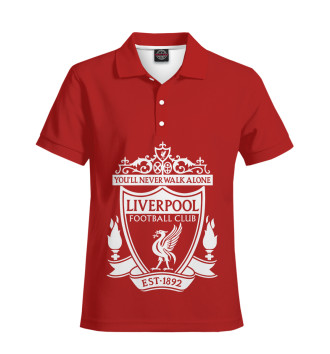 Мужское Рубашка поло Liverpool FC Logo