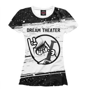 Женская Футболка Dream Theater + Кот