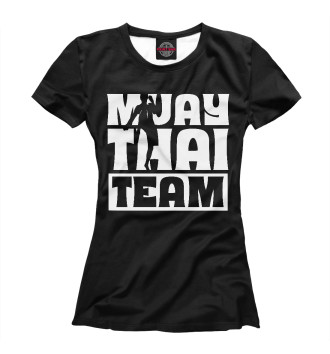 Женская Футболка MUAY THAI TEAM