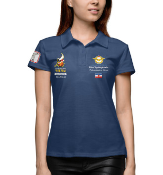 Женское Рубашка поло ВВС Югославии - эскадрилья ВИТЯЗИ