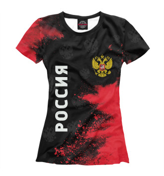 Футболка для девочек Россия / Russia