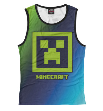 Женская Майка Minecraft - Крипер