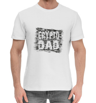 Мужская Хлопковая футболка Crypto Dad