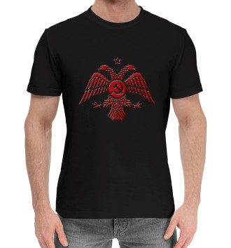 Мужская Хлопковая футболка Коммунистическая Византия