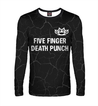 Мужской Лонгслив Five Finger Death Punch Glitch Black