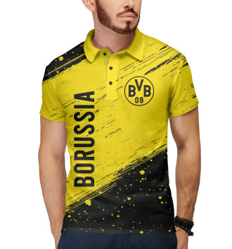 Мужское Рубашка поло Borussia / Боруссия