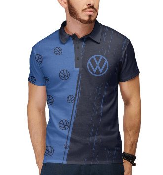 Мужское Рубашка поло Volkswagen / Фольксваген