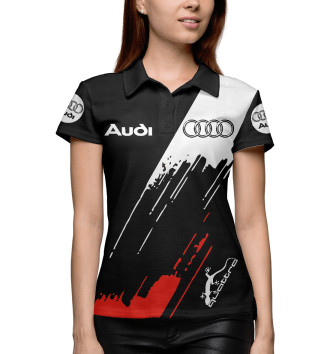 Женское Рубашка поло Audi