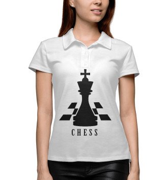 Женское Рубашка поло Chess
