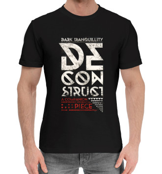 Мужская Хлопковая футболка Decosntruct