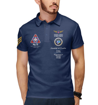 Мужское Рубашка поло ВВС Кубы (FAR)