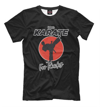 Мужская Футболка Karate For Kicks