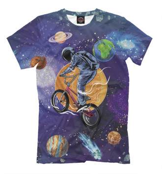 Футболка для мальчиков Space bicycle
