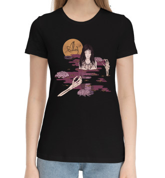 Женская Хлопковая футболка Alcest