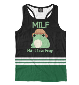 Мужская Борцовка Milf Man I love Frogs