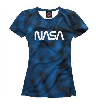 Футболка для девочек NASA +Space