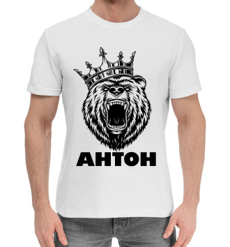 Мужская Хлопковая футболка Антон